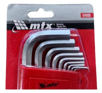 Jogo De Chave Allen Extra Longo 1,5 A 10mm 9 Pçs Mtx 164099