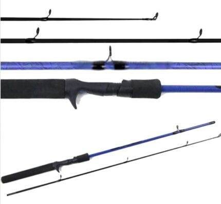 Vara carretilha Cmik 2 partes, carbono 20-30lbs 1.80-2.10mts