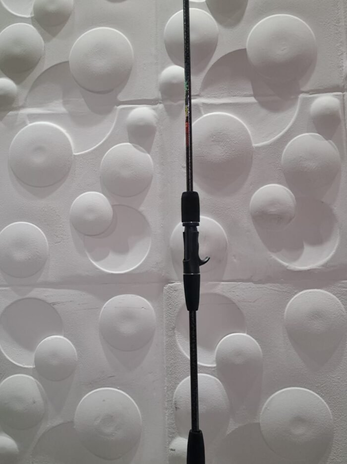 Vara de pesca Cmik,  Carretilha spinning 1,80m, carbono 15-35lbs - Imagem 5