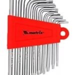 Kit Jogo Chave Torx Curta Crv T10 - T50 9 Peças