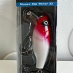 Isca Artificial 3D meia água 8cm emitem movimento e som