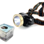 Lanterna De Cabeca Led Recarregavel Para Pesca, Bike, Trilha Cor Da Lanterna Bege Cor Da Luz Branca