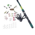 Kit de Pesca Completo 47 Itens – Pronto para Pescar em Qualquer Lugar + estojo.