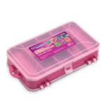 Estojo Organizador Lady Box 3202 Arqplast – Rosa com 13 Divisórias