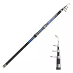 Vara Telescopica Praia Costao 3,00 Metros Carbono 30-50 Lbs