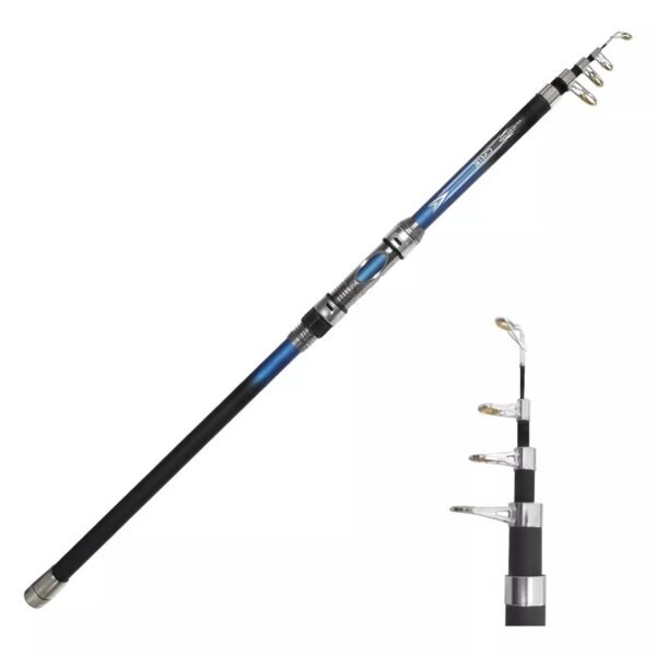 Vara Telescopica Praia Costao 3,00 Metros Carbono 30-50 Lbs