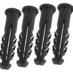 Bucha Com Anel S10 10mm Aba Fixação S/ Parafuso 250 Peças