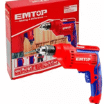 Furadeira Elétrica Profissional Emtop 500w 3/8 10mm Com Fio